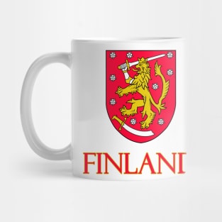 Finland - Finnish Coat of Arms Design Mug